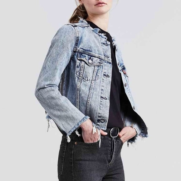 Levi’s Altered Trucker Jacket Sz S NWOT - Picture 7 of 7